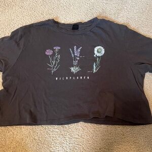 Urban outfitters cropped tee